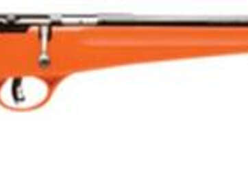 Savage Rascal, 22 LR, 16.125" Barrel, Blued, Orange Polymer Stock, Single Shot, AccuTrigger, Adjustable Sights - RIFLES | American Guns & Ammo