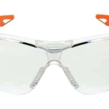 Champion Youth Ballistic Shooting Glasses Clear/Orange Frame Clear Lens - Uncategorized | American Guns & Ammo