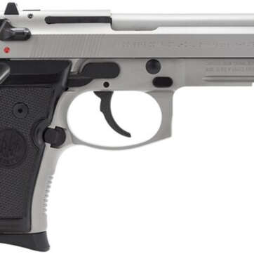Beretta 92 Compact, Rail 9mm 4.25, Black Synthetic Grip Inox SS, 10 rd - Handsguns | American Guns & Ammo