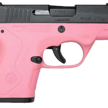 Beretta Nano 9mm 3" Barrel Fixed Sights, Black Matte/Rosa Pink Frame, 8rd Mag - Handsguns | American Guns & Ammo