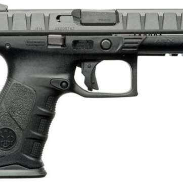 Beretta APX, Semi-automatic, Striker Fired, Full Size Pistol, 9mm, 4.25" Barrel, Polymer, Black, 15Rd, 2 Mags, 3 Dot Sights - Handsguns - American Guns & Ammo
