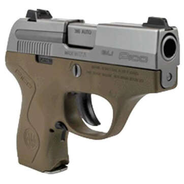 Beretta Pico .380 ACP, 2.7", 6rd, Adjustable Sights, Dark Earth/Inox - Handsguns - American Guns & Ammo
