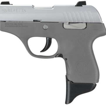 Beretta Pico .380 ACP, 2.7" Barrel, Fixed Sights, INOX Finish/Grey Polymer Frame - Handsguns - American Guns & Ammo
