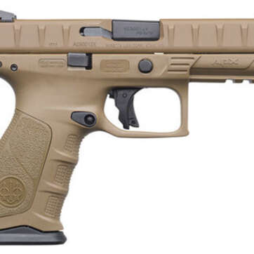 Beretta APX Full Size Single/Double 9mm, 4.9" Barrel, Flat Dark, 15rd - Handsguns - American Guns & Ammo