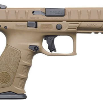 Beretta APX Full Size 9mm, 4.9", 10rd, Flat Dark Earth, 3-Dot Sights - Handsguns - American Guns & Ammo