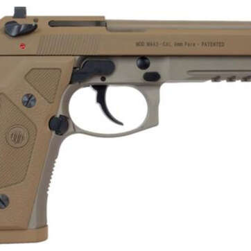 Beretta M9A3 FS 9mm, 5.2", Night Sights, 17rd, Threaded Barrel, Made In Italy - Handsguns | American Guns & Ammo