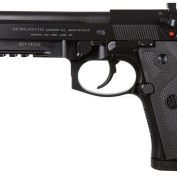 Beretta M9A3 Type G, Italy, 9mm, 5.2" Threaded Barrel, 17rd, NS, Black - Handsguns - American Guns & Ammo