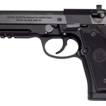 Beretta 92A1 9mm, 4.9", Suppressor Ready, Threaded Barrel and Suppressor Height Sights, 17rd - Handsguns - American Guns & Ammo