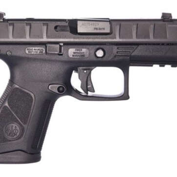 Beretta APX Centurion Combat 9mm, 3.7" Barrel, Black, Fixed Sights, 10rd - Handsguns | American Guns & Ammo
