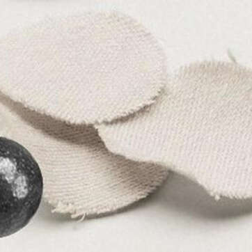 Thompson Center Round Ball Prelubed Cotton Patches .45/.50 White Cotton - Black Powder Guns - American Guns & Ammo