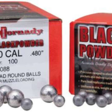 Hornady .315 Diameterrd Ball, 100ct - Black Powder Guns | American Guns & Ammo