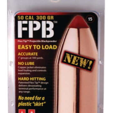 Hornady Flex Point Blackpowder .50 Caliber 300 Gr, 15/Pack - Black Powder Guns | American Guns & Ammo
