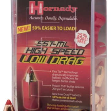 Hornady Low Drag Sabot Muzzleloader .50 Caliber 250gr, SST, 20rd/Box - Black Powder Guns | American Guns & Ammo