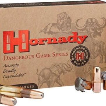 Hornady Dangerous Game 458 Lott 500gr Dangerous Game Expanding, 20rd Box - RIFLES | American Guns & Ammo