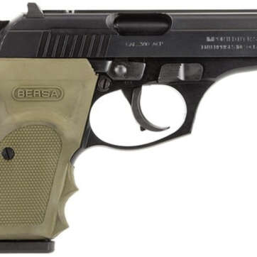 Bersa Thunder Combat, 380 ACP, 8 Rd Mag, Hard Case, OD Green Grips - Handsguns | American Guns & Ammo