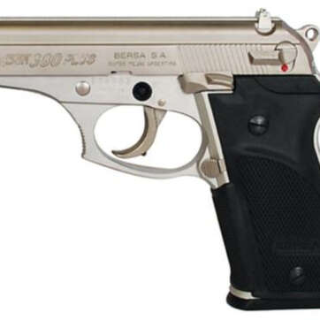 Bersa Thunder Plus .380 ACP, 3.5" Barrel, Nickel Finish, 15rd Mag - Handsguns | American Guns & Ammo
