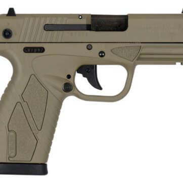 Bersa, Conceal Carry, Compact, 9mm, 3.2" Barrel, Flat Dark Earth, Polymer Frame, Fixed Sights, 8Rd, 1 Magazine - Handsguns - American Guns & Ammo