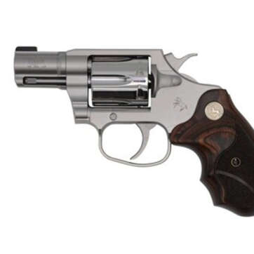 Colt Cobra Hi Polish Cylinder 38 Special +P, 2" Barrel, Wood Medallion Grips, Right Hand, Brass Bead Front Sight, 6rd - Handsguns | American Guns & Ammo