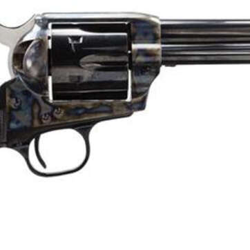 Colt Single Action Army .45 Colt, 5.5" Barrel, Case Hardened, Blue Finish, Black Grips, 6rd - Handsguns | American Guns & Ammo