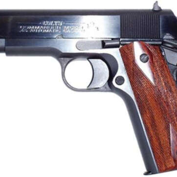 Colt 1991 Series Commander 45 ACP 4.25" Barrel, Rosewood Grip Blued, 7rd - Handsguns | American Guns & Ammo