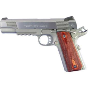 Colt 1911 'Rail Gun', 45 ACP, SS Finish, Full Size - Handsguns | American Guns & Ammo