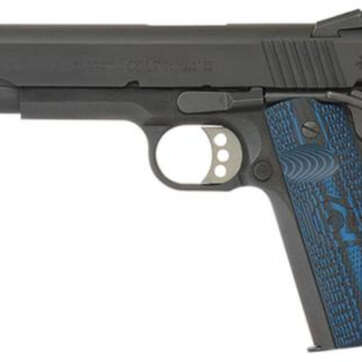 Colt Competition 45 ACP 5" Barrel Fiber Optic Front Sight G10 Grip 8 Round Mag - Handsguns | American Guns & Ammo