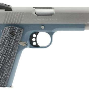 Colt 1911 Competition 70 Series 9mm 5" Barrel Blue G10, Logo Grip 9rd Mag - Handsguns - American Guns & Ammo