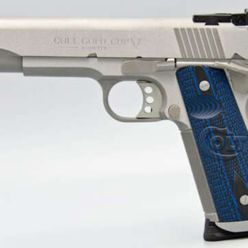 Colt Gold Cup Trophy 38 Super, 5" Barrel, Stainless Steel, 9rd - Handsguns | American Guns & Ammo