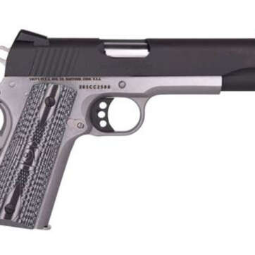 Colt Competition Govt 38 Super, 5" Barrel, Black Slide, SS Framel, 9rd Mag - Handsguns | American Guns & Ammo