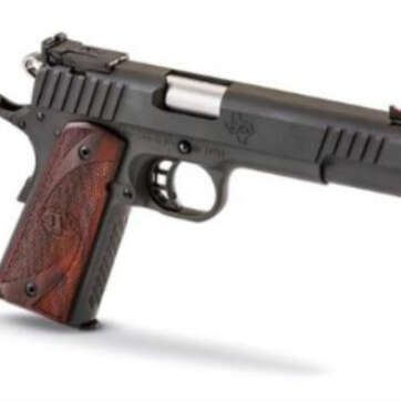 STI Trojan 1911 9mm, Blued, 5.0" Bushing Barrel, 2 x 9rd Mag - Handsguns - American Guns & Ammo