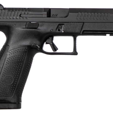 CZ P-10 Full Size Optics Ready 9mm, 4.5" Barrel, Black, 10rd - Handsguns | American Guns & Ammo