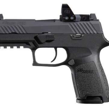 Sig P320 RXP Compact 9mm, 3.9" Barrel, Contrast/Romeo1 Pro, Black, 2x 15rd - Handsguns | American Guns & Ammo