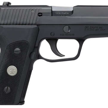 SIG P225 A1 9mm, 3.6", Nitron, SA/DA, CS Black, G10 Grip Black, 2x8rd Mags - Handsguns | American Guns & Ammo