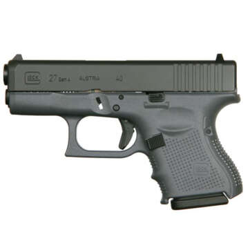 Glock 27 Gen4, .40 S&W, 3.42", Gray Cerakote Frame, 9+1, FS - Handsguns | American Guns & Ammo