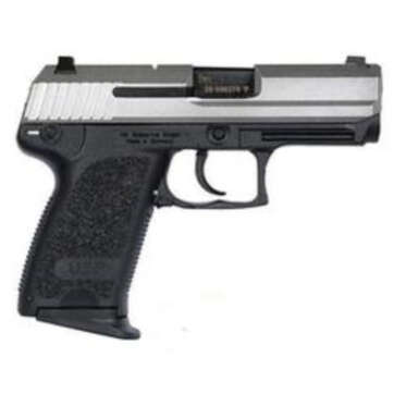HK USP45 Compact Stainless (V1) DA/SA, safety/decocking lever on left, two 8rd magazines - Handsguns | American Guns & Ammo