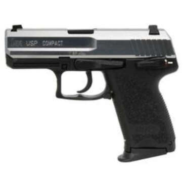 HK USP9 Compact Stainless (V1) DA/SA, safety/decocking lever on left, two 13rd magazines - Handsguns | American Guns & Ammo