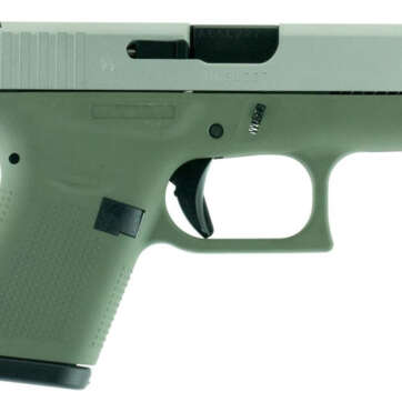 Glock G42 Subcompact .380 ACP, 3.25", 6rd, Forest Green - Handsguns - American Guns & Ammo