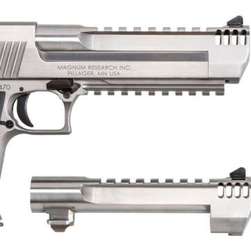 Magnum Research Desert Eagle Mk XIX 50 AE/429 DE Combo, 6", Stainless, 7rd - Handsguns | American Guns & Ammo