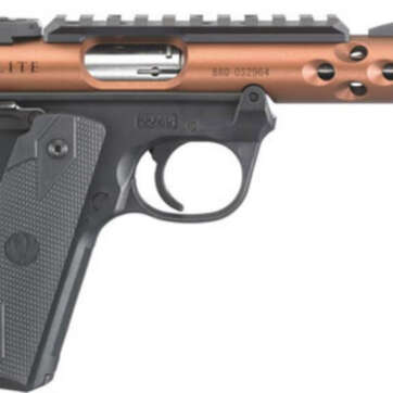 Ruger Mark IV 22/45 Lite, 22LR, 4.4", Threaded, Bronze Anodized, 10rd - Handsguns | American Guns & Ammo