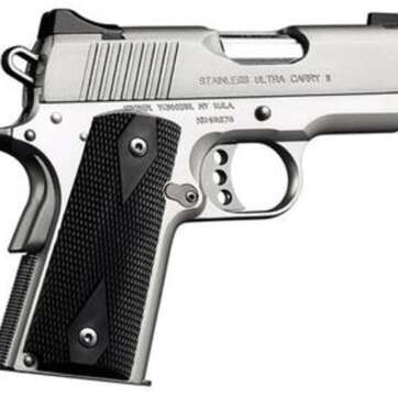 Kimber Stainless Ultra Carry II, 1911 45ACP, 3" Barrel, 7 rd, CA Approved - Handsguns - American Guns & Ammo