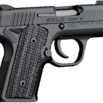 Kimber Solo Carry DC 9mm 3.5" Barrel Ambi Safety Matte Black Finish 6 Rd - Handsguns | American Guns & Ammo