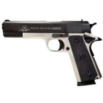 Rock Island Armory 1911 GI 45 ACP 5" Barrel, Duo Tone, 8 Rd Mag - Handsguns - American Guns & Ammo