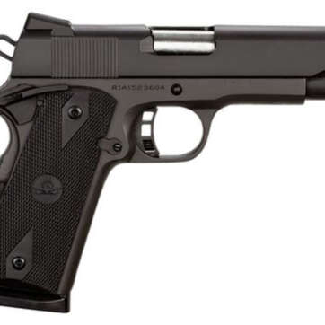 Rock Island Rock Standard MS Single 45 ACP 4.25" Barrel, Black Rubber Grip Bl, 8rd - Handsguns - American Guns & Ammo