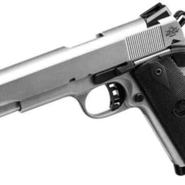 Rock Island Armory 1911-A1 Tactical 45 ACP 5" Matte Nickel 8 Round - Handsguns | American Guns & Ammo