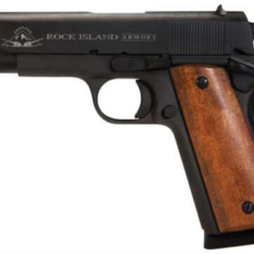 Rock Island Armory 1911 GI Midsized 45 ACP 4.25" Barrel Parkerized Finish Fixed Sights 8rd MA Compliant - Handsguns - American Guns & Ammo