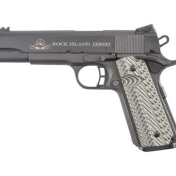 Armscor Precision Rock Island Armory 1911-A1 FS Match 45 ACP 6" Parkerized Rail 8 Round - Handsguns | American Guns & Ammo
