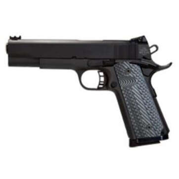 Rock Island 1911 22TCM/9mm, 5" Barrel, Steel, Parkerized, G10 Grips, Convertible kit, 10rd - Handsguns | American Guns & Ammo