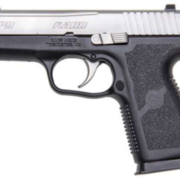 Kahr Arms KP9093N P9 Standard DAO 9mm 3.5" Barrel, NS Synthetic Grip Black Poly Frame/SS, 7rd - Handsguns | American Guns & Ammo