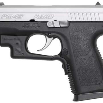 Kahr Arms PM45 45 ACP, DAO, 3.3", 5rd, Crimson Trace Laserguard - Handsguns - American Guns & Ammo