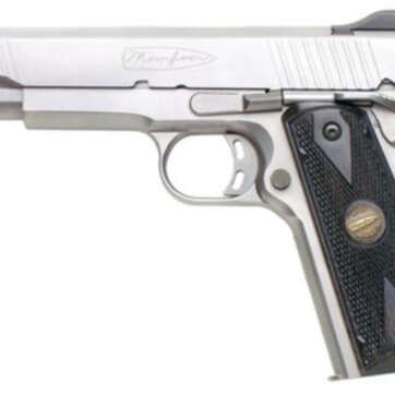 Thompson A Custom 1911 Single Action 45 ACP 5"Brrel, Laminate Wood Grips, SS Finish, 7 Round Mag - Handsguns | American Guns & Ammo